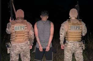 Patrulhamento no interior prende suspeito com arma e drogas em Água Branca (Foto: Reprodução/PM-PI)