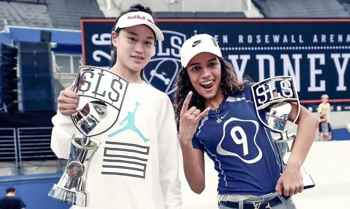 Rayssa Leal vence primeira etapa do circuito mundial de skate