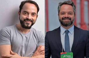 Alexandre Noleto, dono da Mega e, Marcelo Noleto, atual secretário de comunicação do Piauí (Foto: Reprodução)