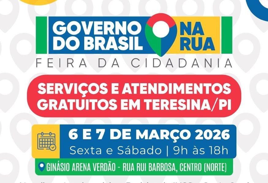 Arena Verdão recebe ação com serviços públicos gratuitos para a população de Teresina.