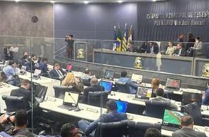 Câmara Municipal de Teresina (Foto: Eric Souza / g1)