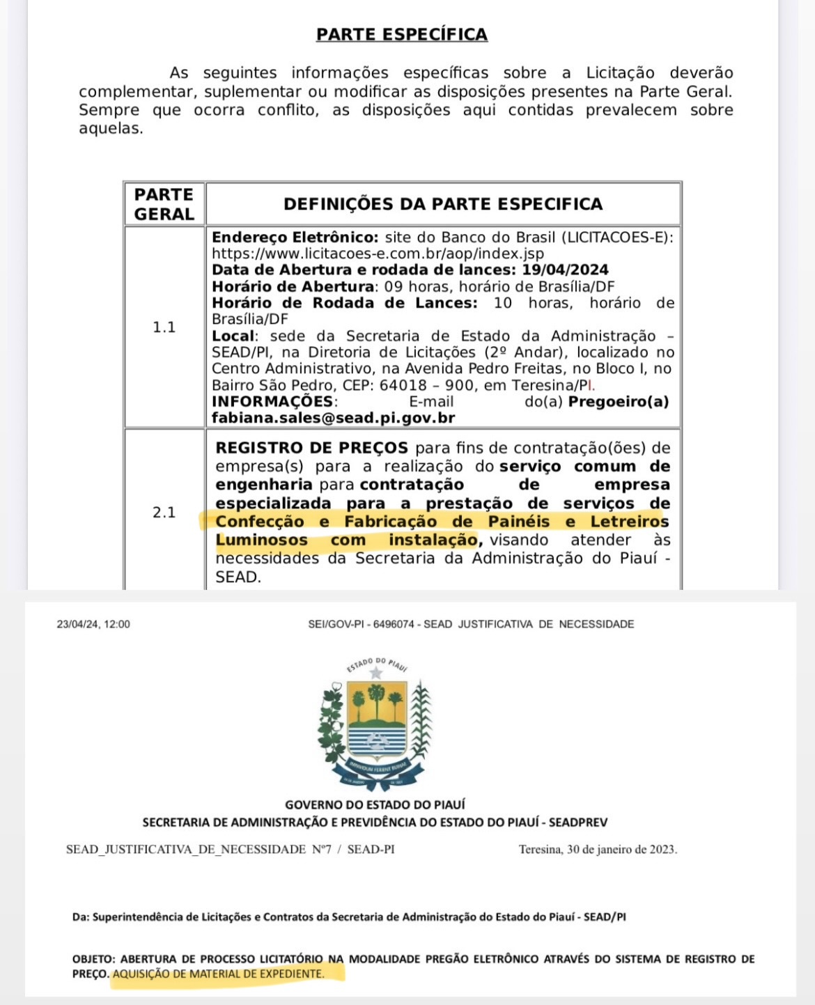 Como compra de material de expediente se tornou um contrato de R$ 99 milhões para fachadas?