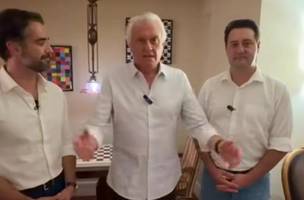 Da esquerda para direita: Eduardo Leite, Ronaldo Caiado e Ratinho Jr (Reprodução: Instagram) (Foto: Divulgação / InfoMoney)