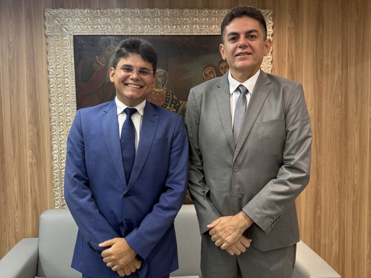 Deputado Oliveira Neto e o professor Edson Cavalcanti