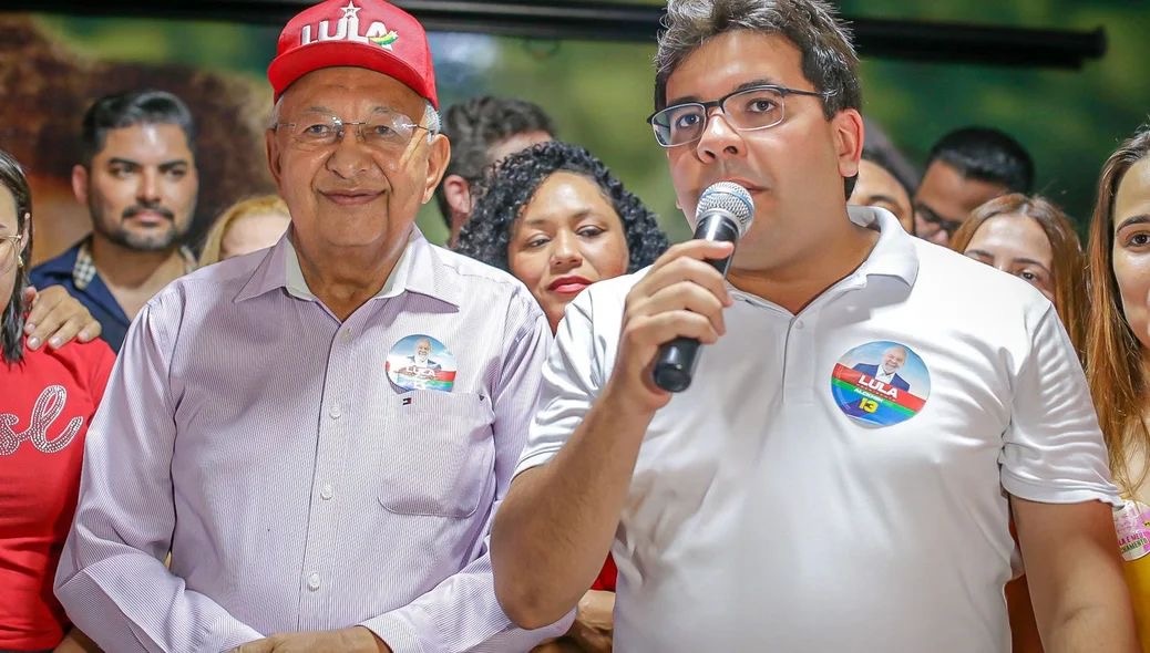 Dr. Pessoa e Rafael Fonteles juntos em apoio a Lula