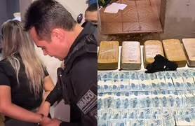 Funcionária foi pres em flagrante (Foto: Ascom/SSP-PI)