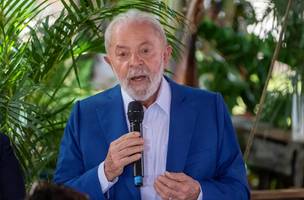 Lula em pronunciamento (Foto: Agência Brasil)