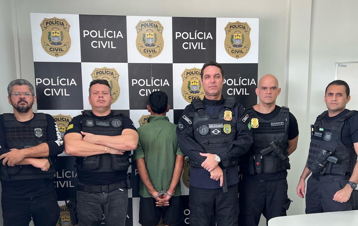 Polícia Civil prende suspeito ligado à morte de homem desaparecido em Teresina.