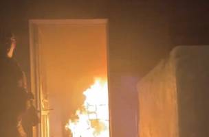 Suspeito é preso após agressão e incêndio em casa no sul do Piauí (Foto: Divulgação-PM)
