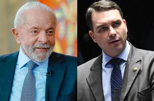 Vantagem de Lula sobre Flávio Bolsonaro diminui e cenário vira empate técnico, diz Datafolha (Foto: Reprodução/CNN)