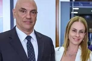 Alexandre de Moraes e Viviane Barci de Moraes (Foto: Reprodução)