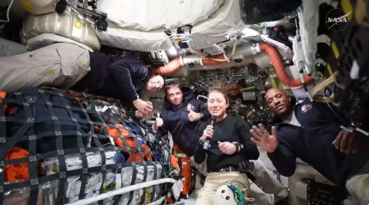 Astronautas em missão Artemis III