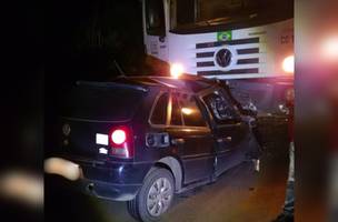 Colisão na Br-343 deixou dois mortos (Foto: Reprodução)