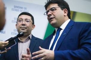Ellen Gera, presidente da ETIPI e Rafael Fonteles, governador do Piauí (Foto: Reprodução)