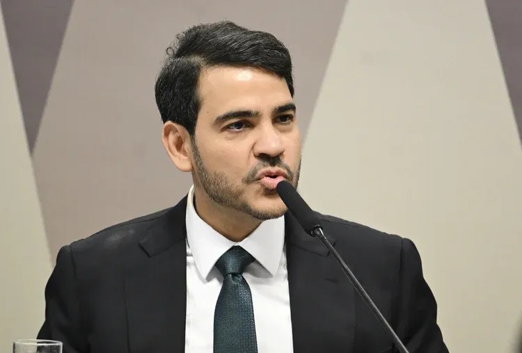 Jorge Messias: nome apresentado por Lula para vaga no STF (Edilson Rodrigues/Agência Senado)