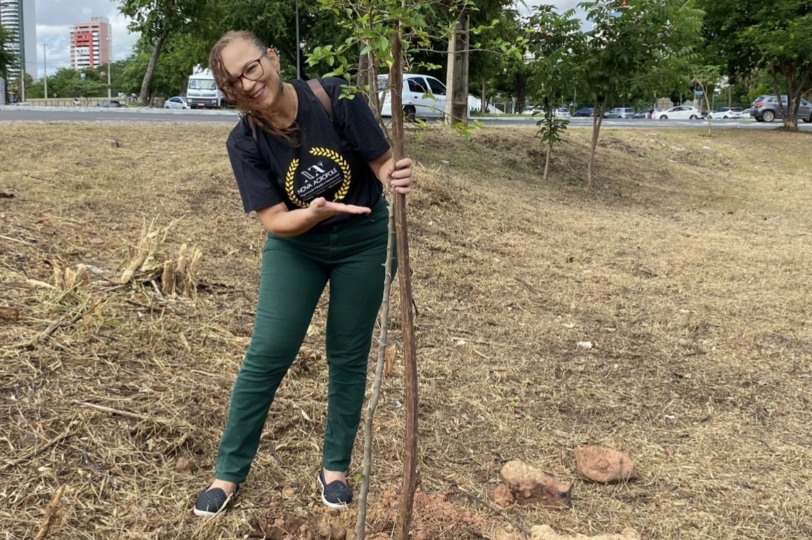 Nova Acrópole vai plantar arvores em praça no Planalto Ininga