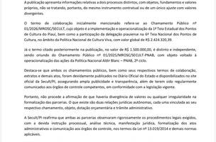 Pasta diz que houve equívoco baseado em informações do TCE-PI (Foto: Reprodução)