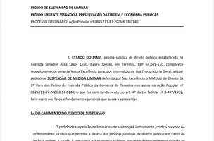 PGE entrou na justiça pela volta do show (Foto: Reprodução/AZ)