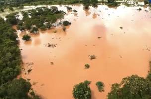 Redenção de Gurgueia entrou em estado de alerta após chuvas fortes (Foto: Reprodução)
