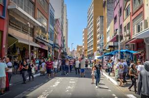 Rua comercial em São Paulo (Foto: Shutterstock)