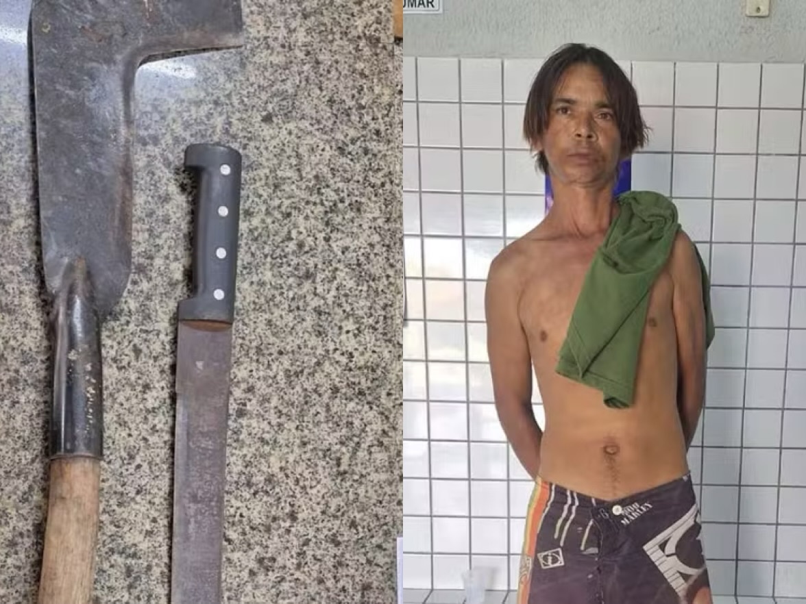 Suspeito foi preso em flagrante