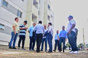 Visita técnica às obras do residencial Santa Teresa (Foto: Jailson Soares/Semcom)