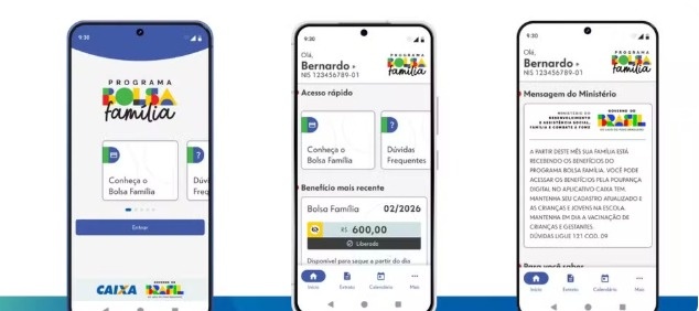 Aplicativo do Bolsa Família terá consulta de pendências e dados do cadastro.
