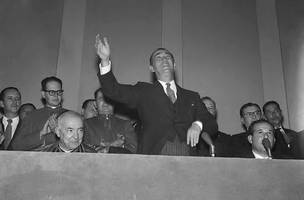Juscelino Kubistchek governou o Brasil entre 1956 e 1961. (Foto: Arquivo Nacional/Fundo Agência Nacional)