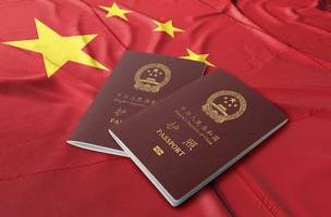 Passaporte chinês (Foto: Reprodução)