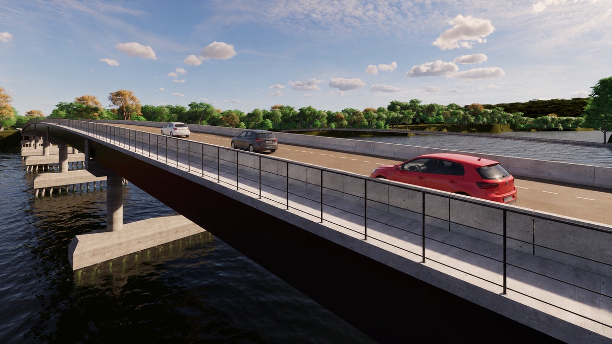 Projeto da nova ponte prevê melhoria no trânsito da zona Norte de Teresina.