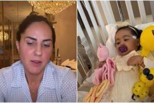 Graciele Lacerda diz que filha com Zezé teve de retirar nódulo do rosto