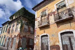 Centro Histórico de São Luís tem 87 casarões sob risco de desabamento