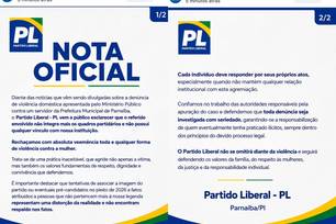 Nota Oficial do PL de Parnaíba (Foto: Divulgação)