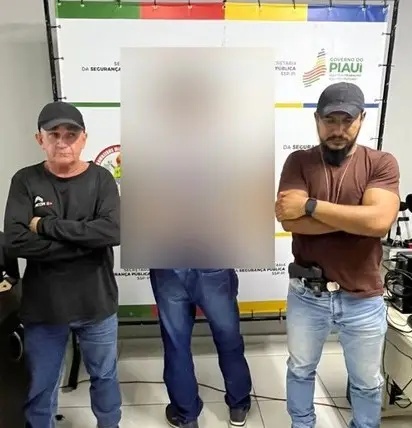 O suspeito foi preso nesta segunda-feira (1)