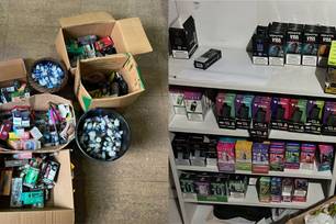Operação da PF mira grupos suspeitos de abastecer mercado ilegal de cigarros e vapes.
