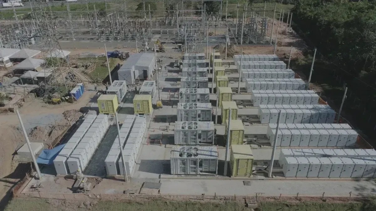Sistema de armazenamento de energia em Registro (SP)