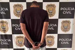 Suspeito foi preso na manhã desta segunda-feira (8)