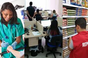 Técnico de enfermagem, auxiuliar de escritório e repositor de mercadorias: vagas de emprego no Espírito Santo (Foto: Reprodução)