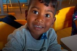 Criança foi identificada como Ravi (Foto: Reprodução)