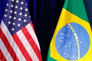 Estados Unidos X Brasil (Foto: ALAN SANTOS/PR)