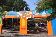 Feira na Praça transforma domingo em palco de cultura e economia criativa