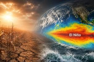 Governo anuncia pacote de R$ 1,3 bilhão para enfrentar os impactos do El Niño no país. (Foto: Imagem gerada por IA.)