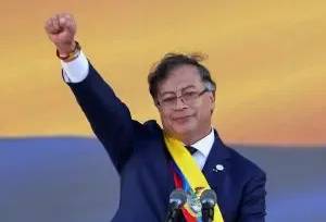 O socialista Gustavo Petro, presidente da Colômbia (Foto: Reprodução/Twitter/X)