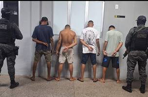Prisões foram realizadas pelo BPRONE (Foto: Polícia Militar)