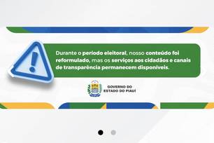 Serviços de comunicação do governo passam por alterações durante o período eleitoral (Foto: Reprodução)