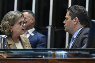 Teresa Leitão e Davi Alcolumbre