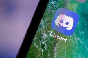 21 June 2019, Baden-Wuerttemberg, Stuttgart: The Discord app is displayed on the screen of an iPhone. Photo: Fabian Sommer/dpa (Photo by Fabian Sommer/picture alliance via Getty Images) (Fabian Sommer/Getty Images) (Foto: Divulgação)