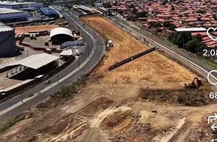 Área especulada para o novo terminal de petróleo. E o risco ao meio ambiente? (Foto: Reprodução)