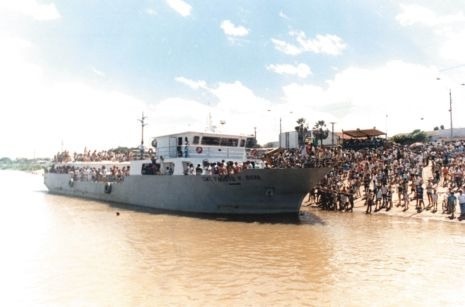 Barca do sal
