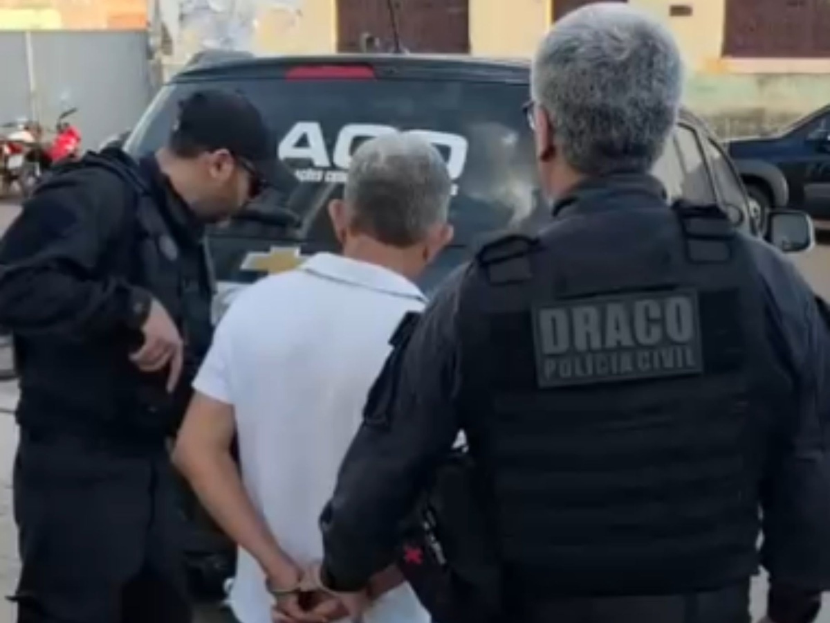Candidato foi preso durante a realizada da prova